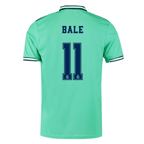 Camiseta Real Madrid NO.11 Bale 3ª 2019-2020 Verde